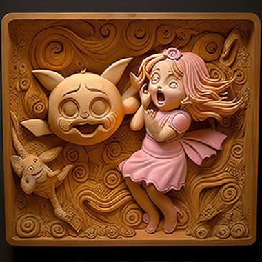 3D model Clefairy Tales Pippi VS Purin (STL)